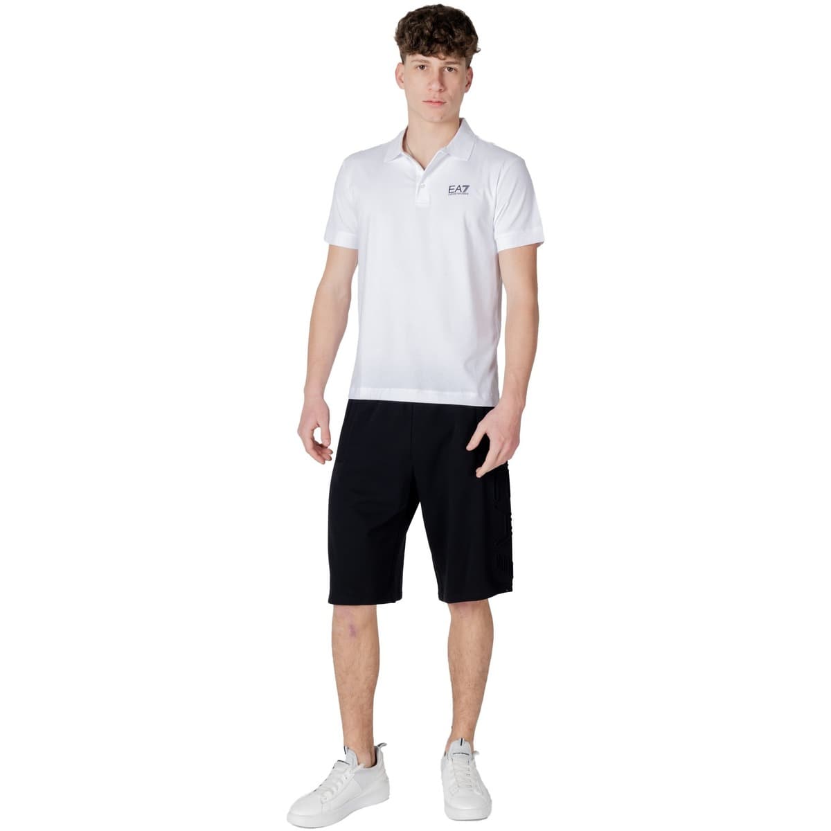 Men's Polo Shirts EA7 White