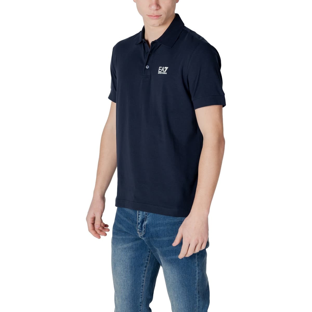 Men's Polo Shirts EA7 Blue