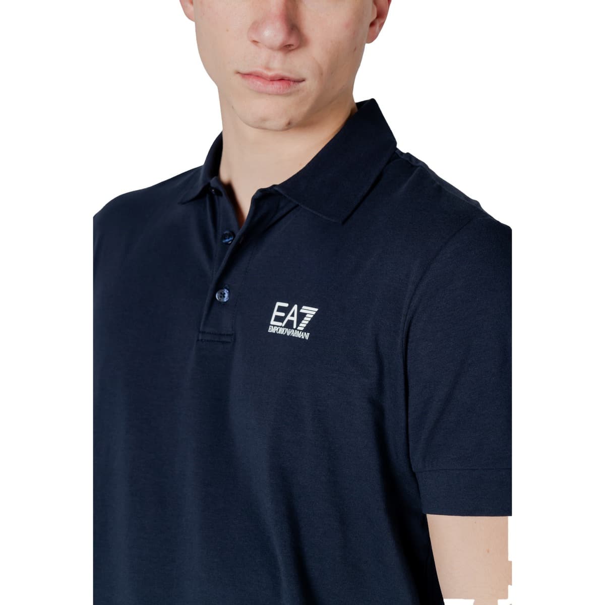 Men's Polo Shirts EA7 Blue