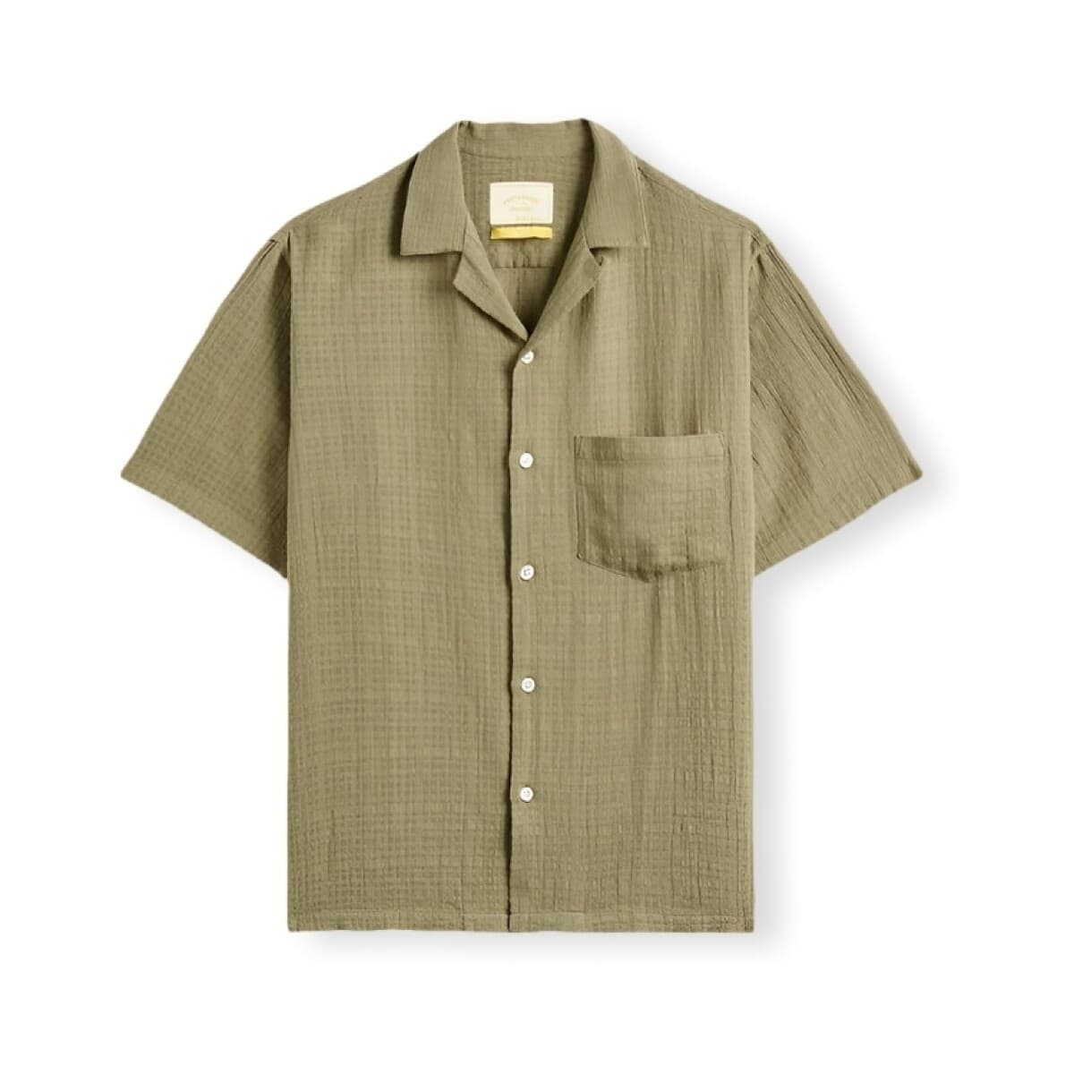 Πουκάμισο με μακριά μανίκια Portuguese Flannel Grain Shirt - Khaki