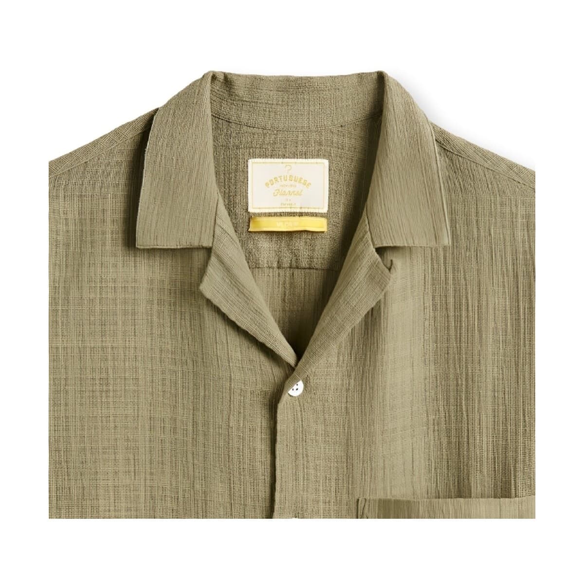 Men's Shirts Portuguese Flannel Green
