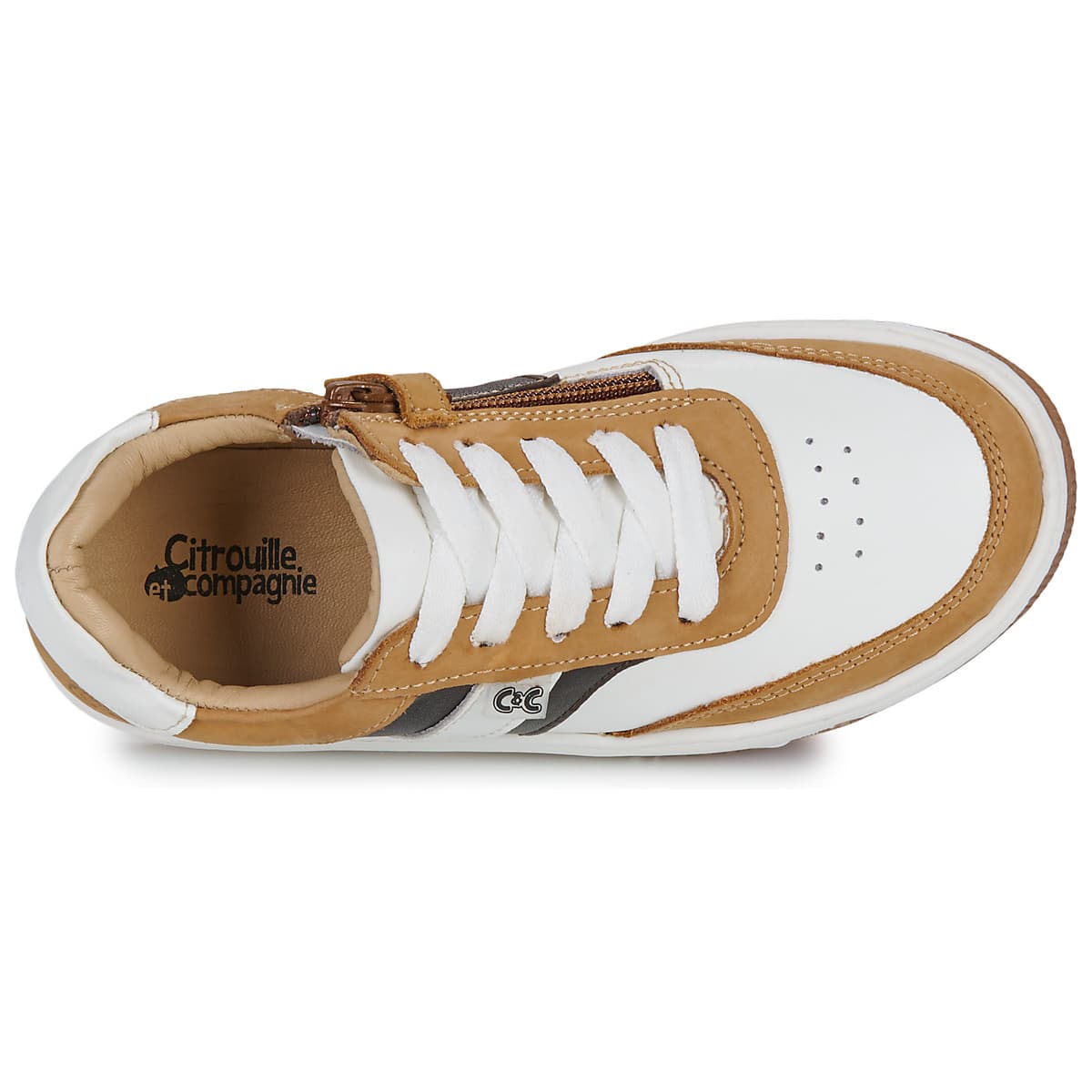 Girls' Sneakers Citrouille et Compagnie Brown