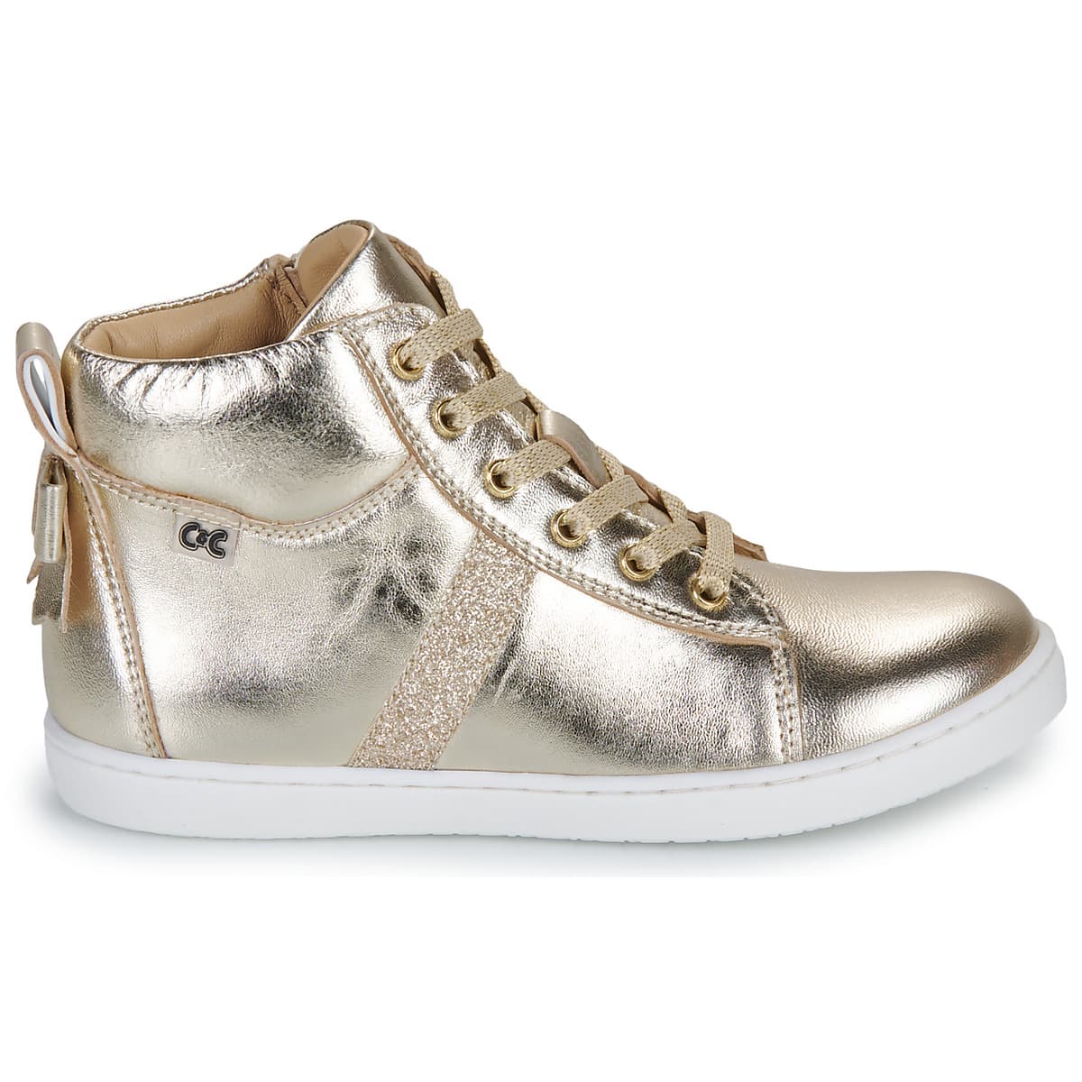 Girls' Sneakers Citrouille et Compagnie Gold