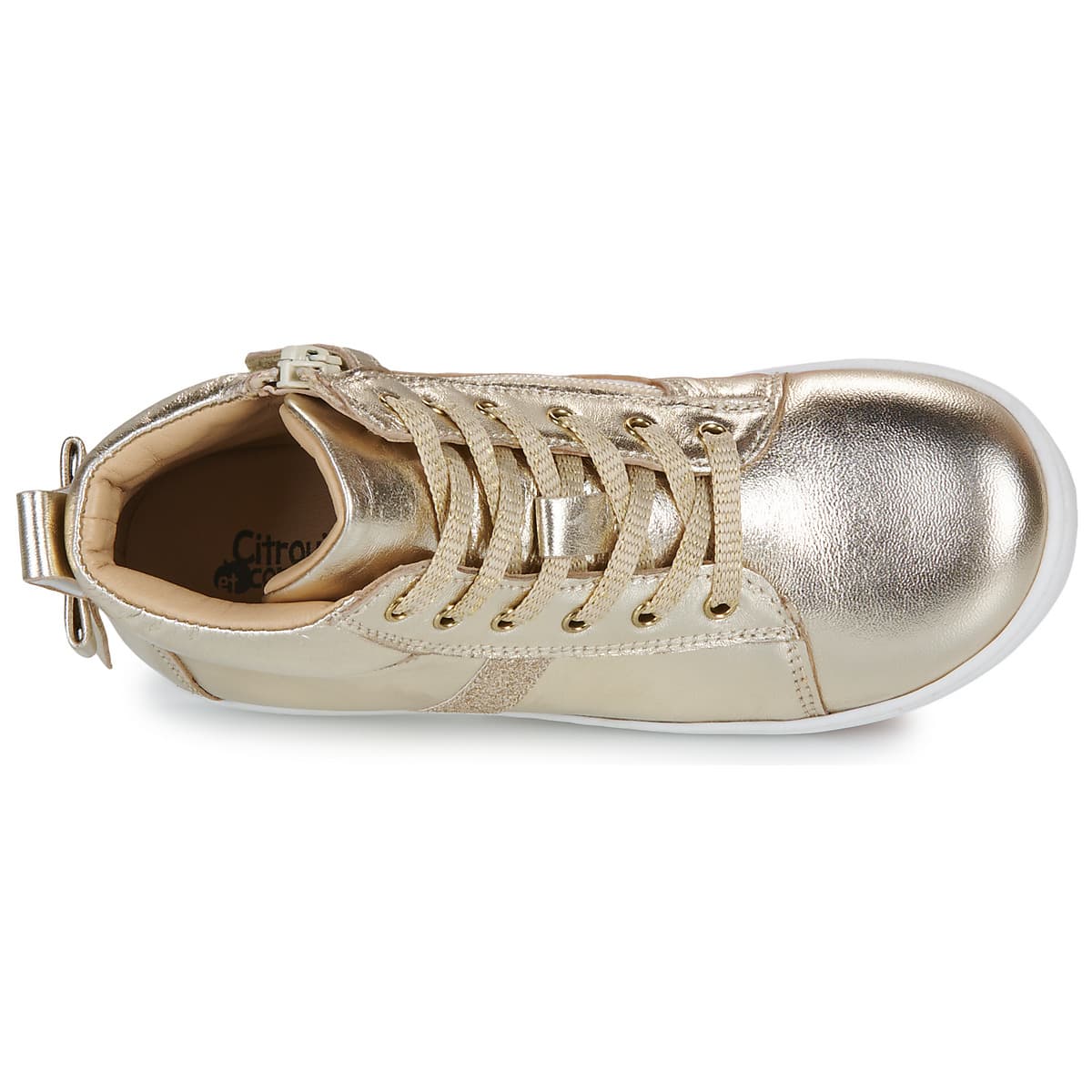 Girls' Sneakers Citrouille et Compagnie Gold