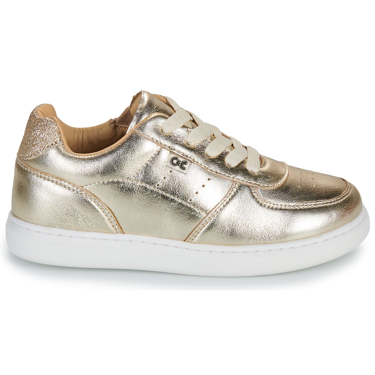 Girls' Sneakers Citrouille et Compagnie Gold