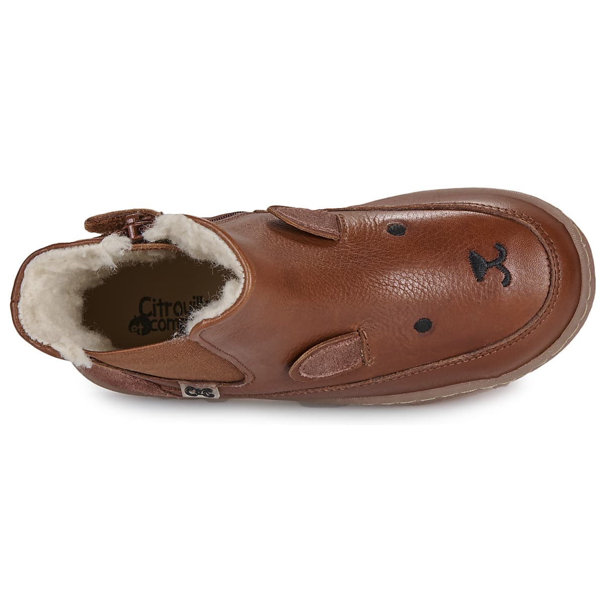 Boys' Boots Citrouille et Compagnie Brown