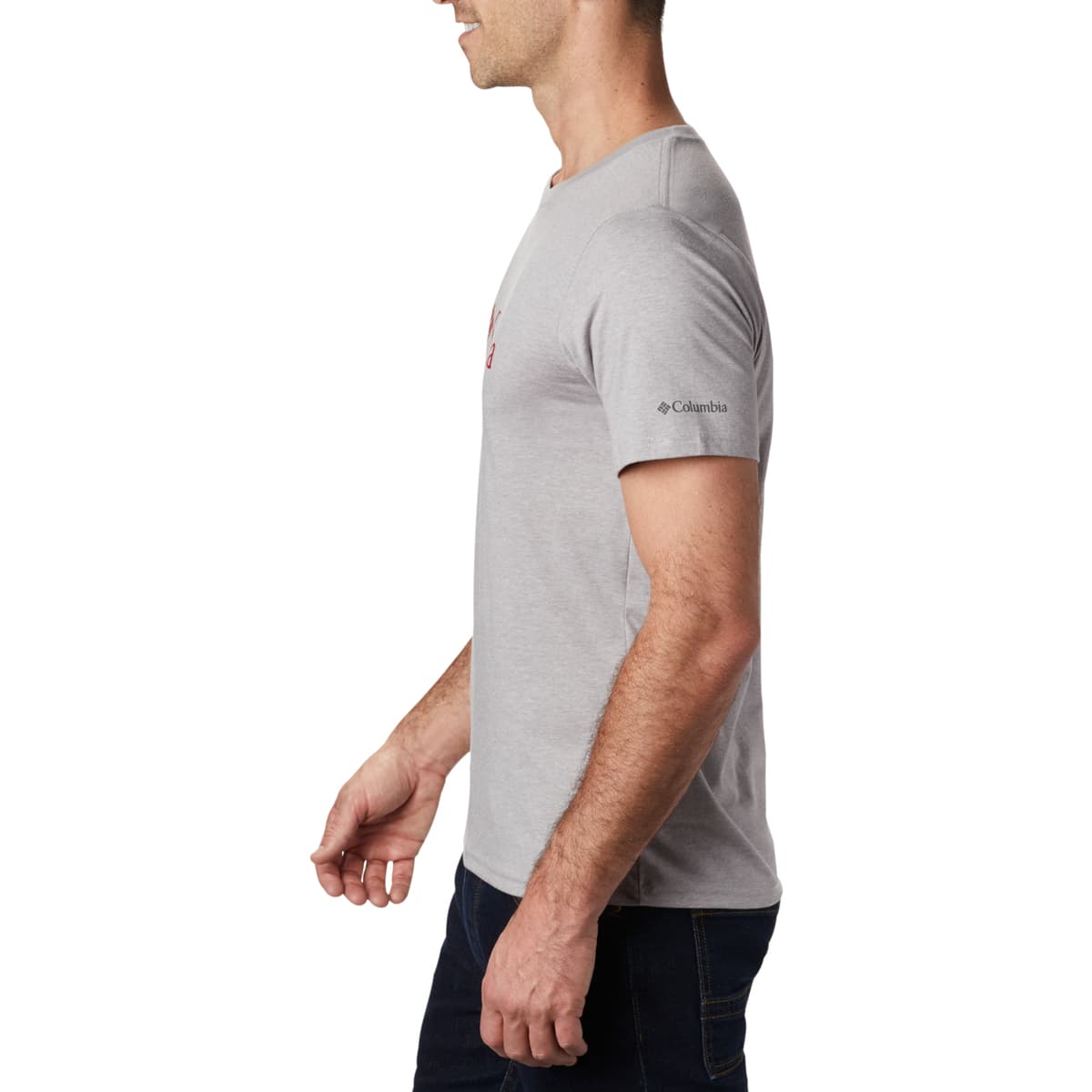 Men's T-Shirts Columbia Gray