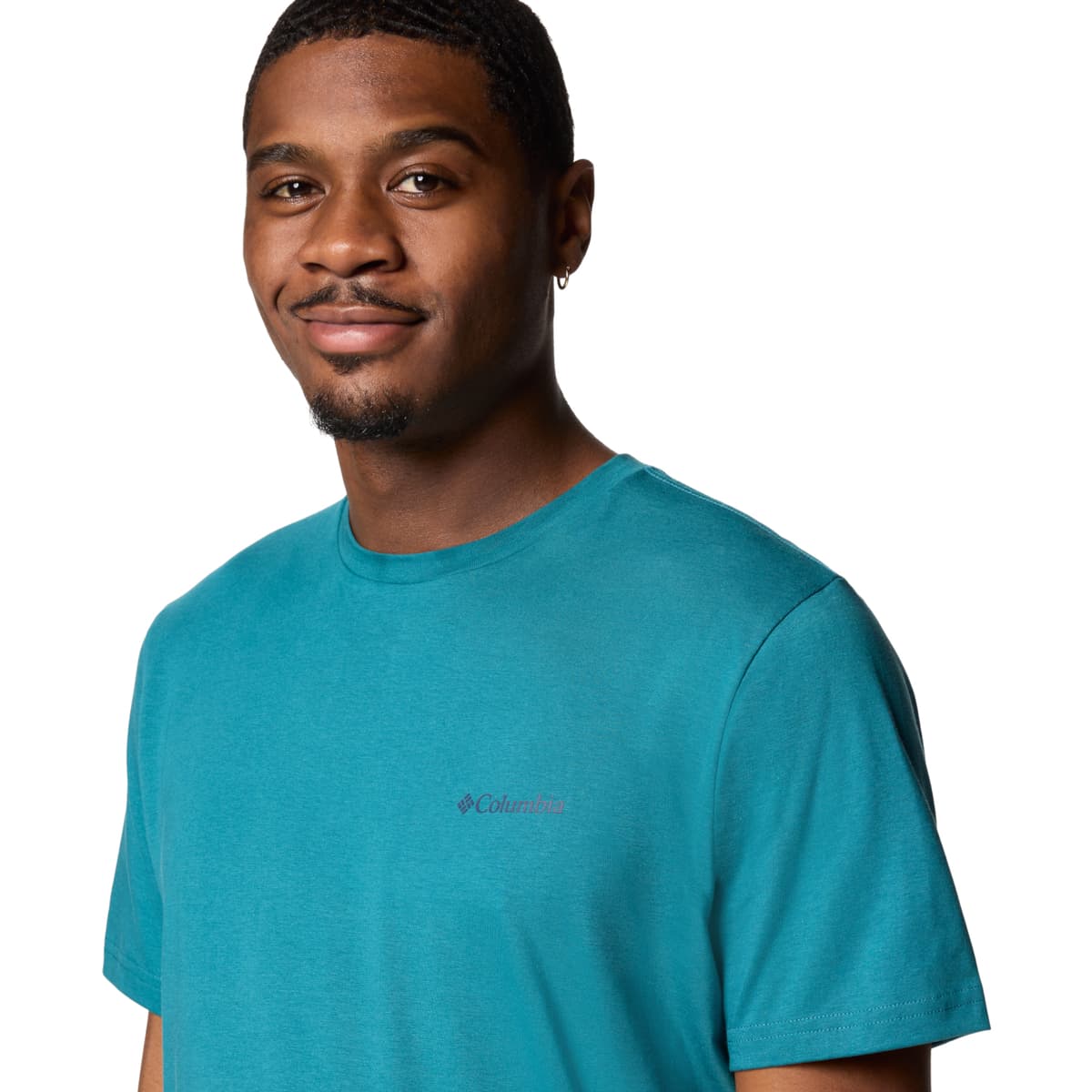 Men's T-Shirts Columbia Green