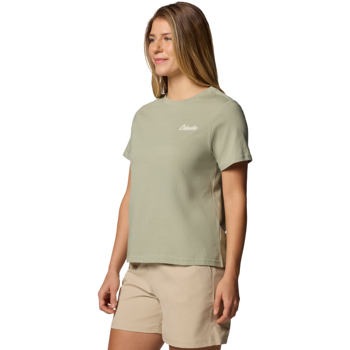 Women's T-Shirts Columbia Green