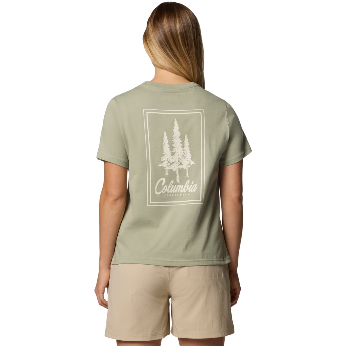 Women's T-Shirts Columbia Green