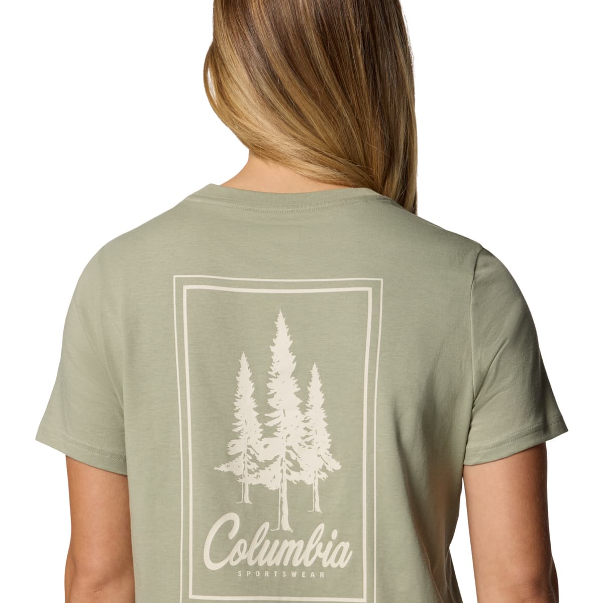 Women's T-Shirts Columbia Green