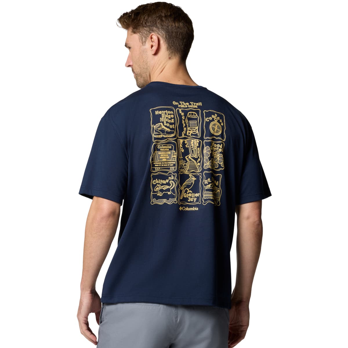 Men's Sports T-Shirts Columbia Blue