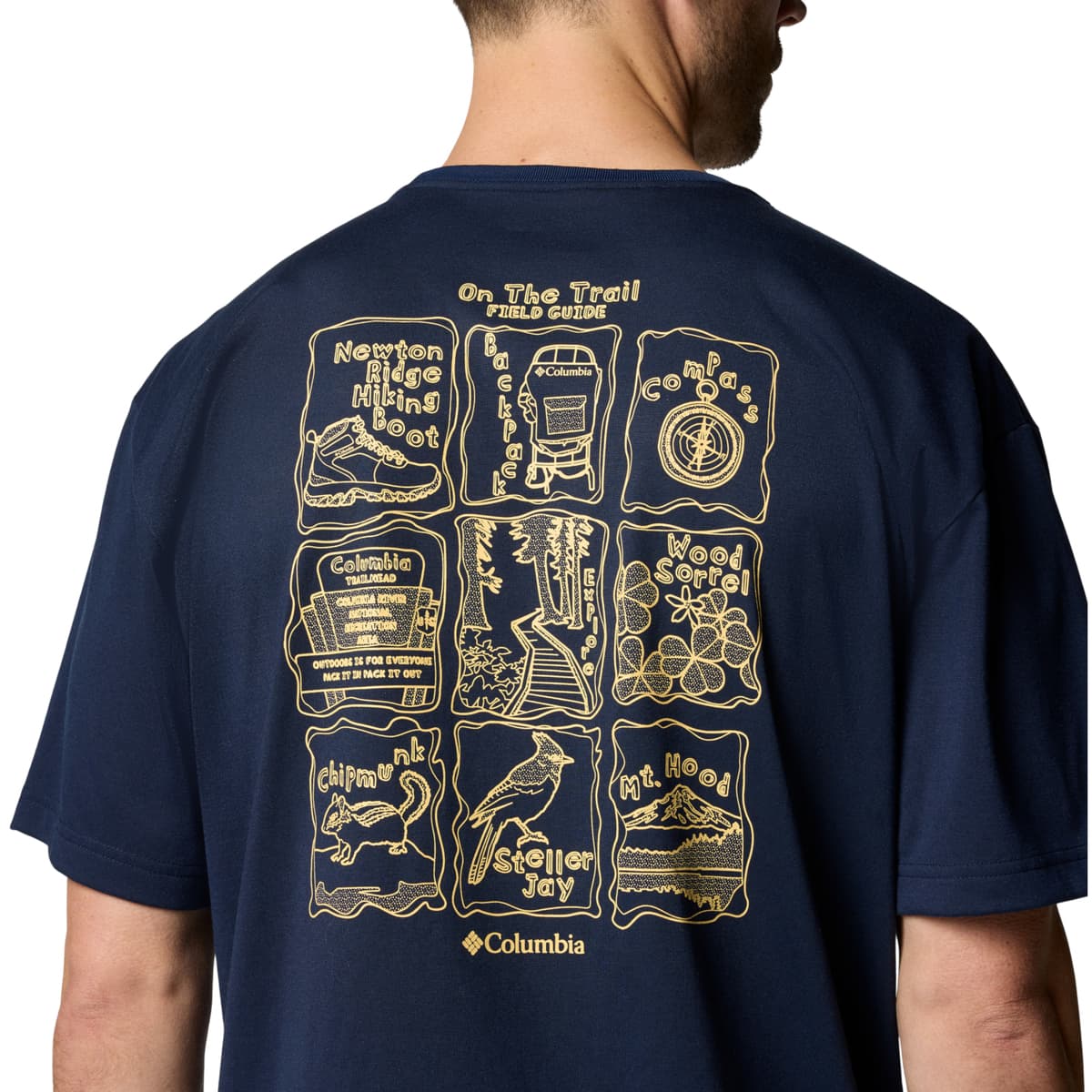 Men's Sports T-Shirts Columbia Blue