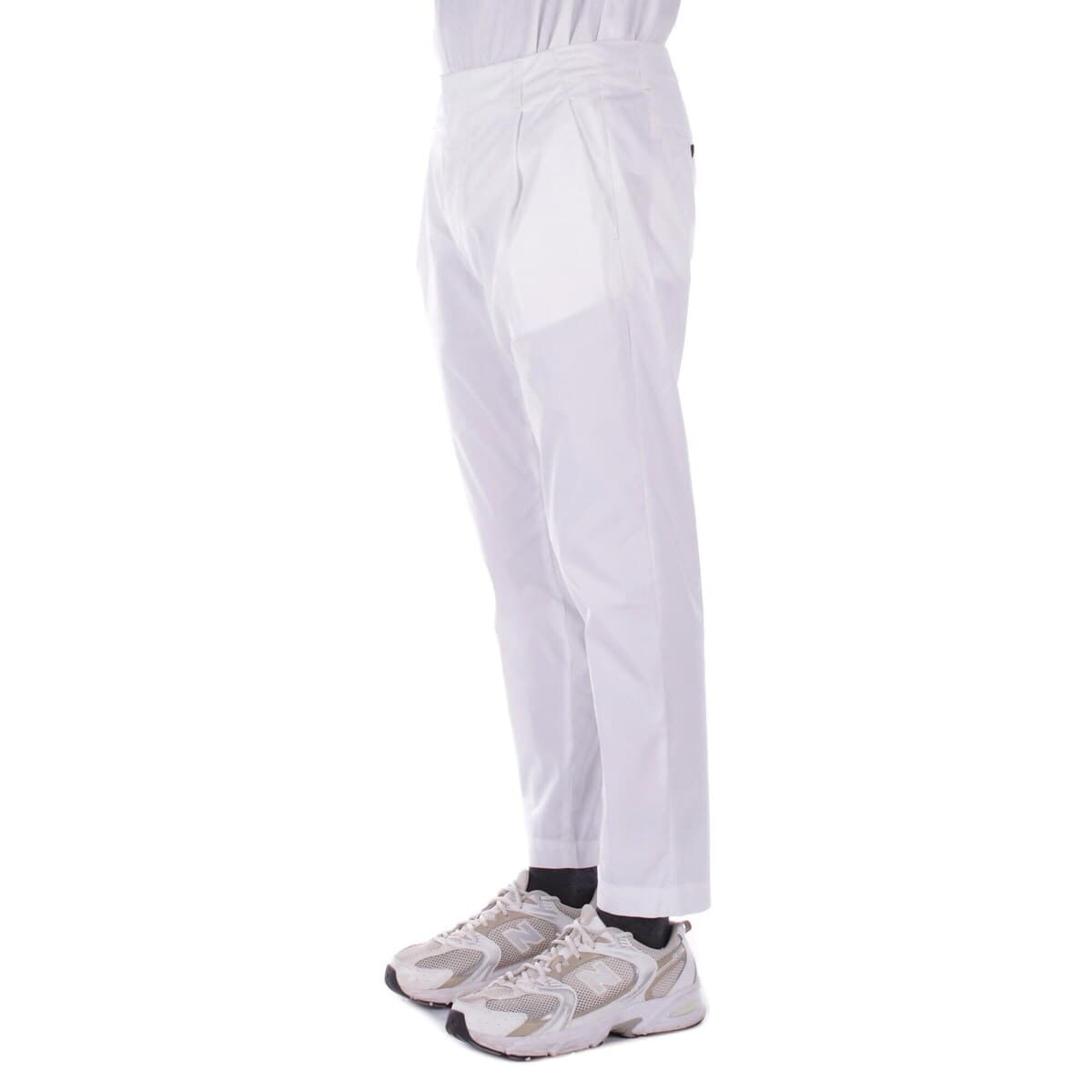 Men's Pants Dondup White