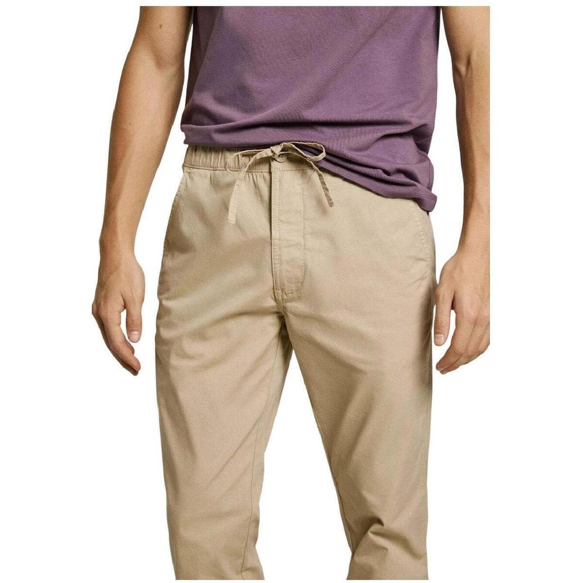 Men's Pants Pepe Jeans Beige