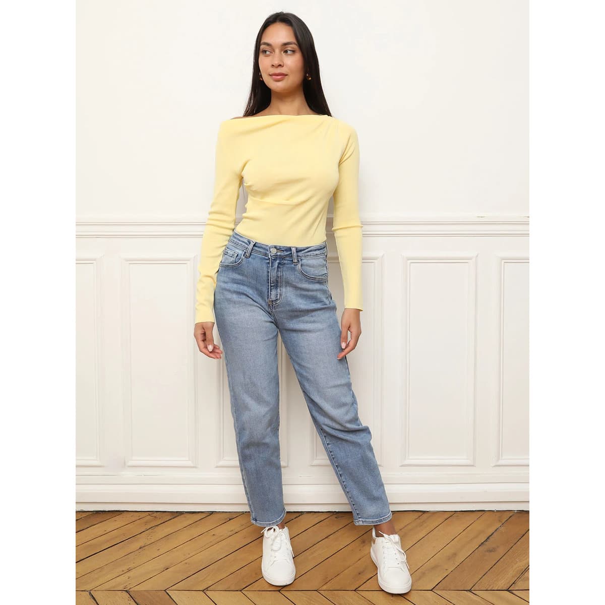 Women's T-Shirts La Modeuse Yellow