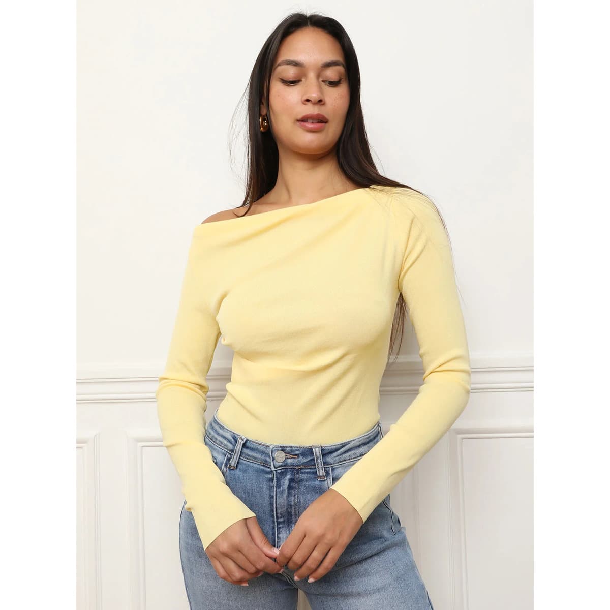 Women's T-Shirts La Modeuse Yellow