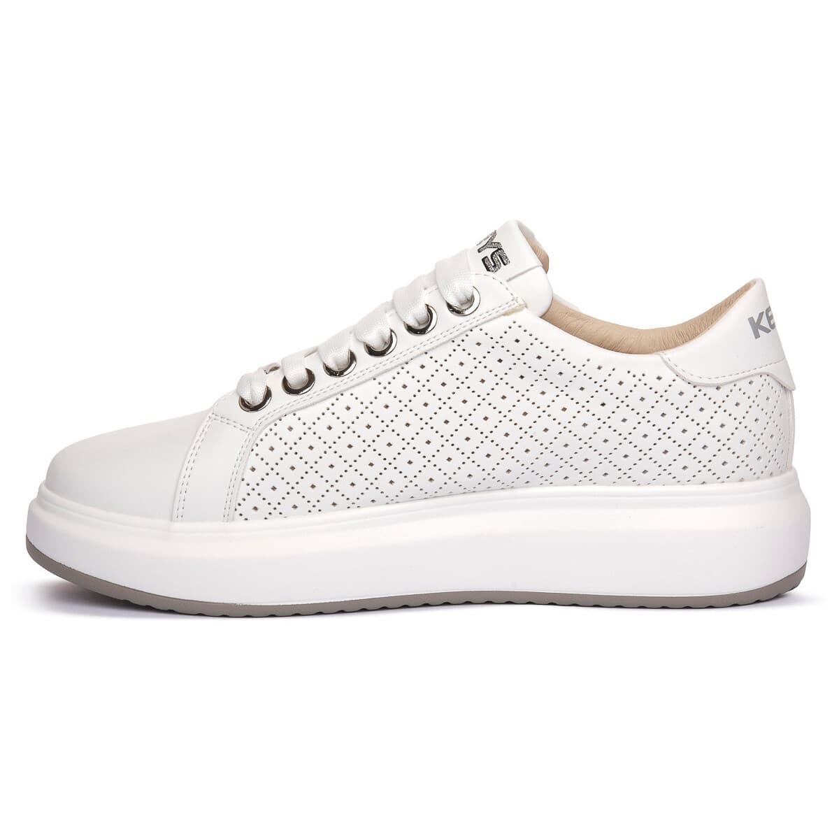 Women's Sneakers Keys White
