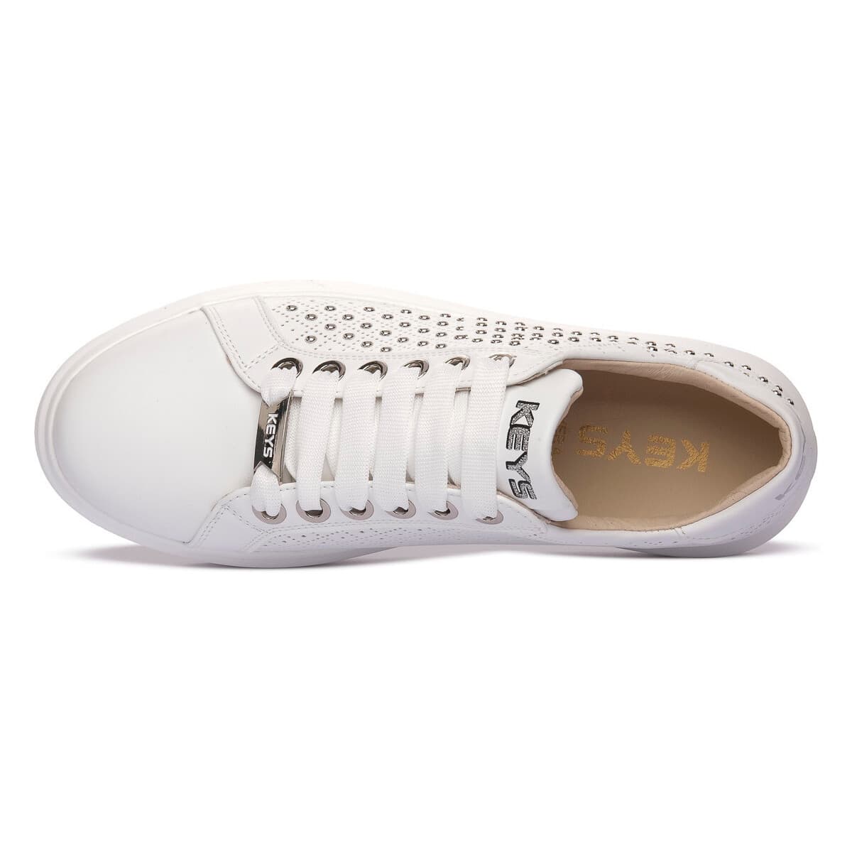 Women's Sneakers Keys White