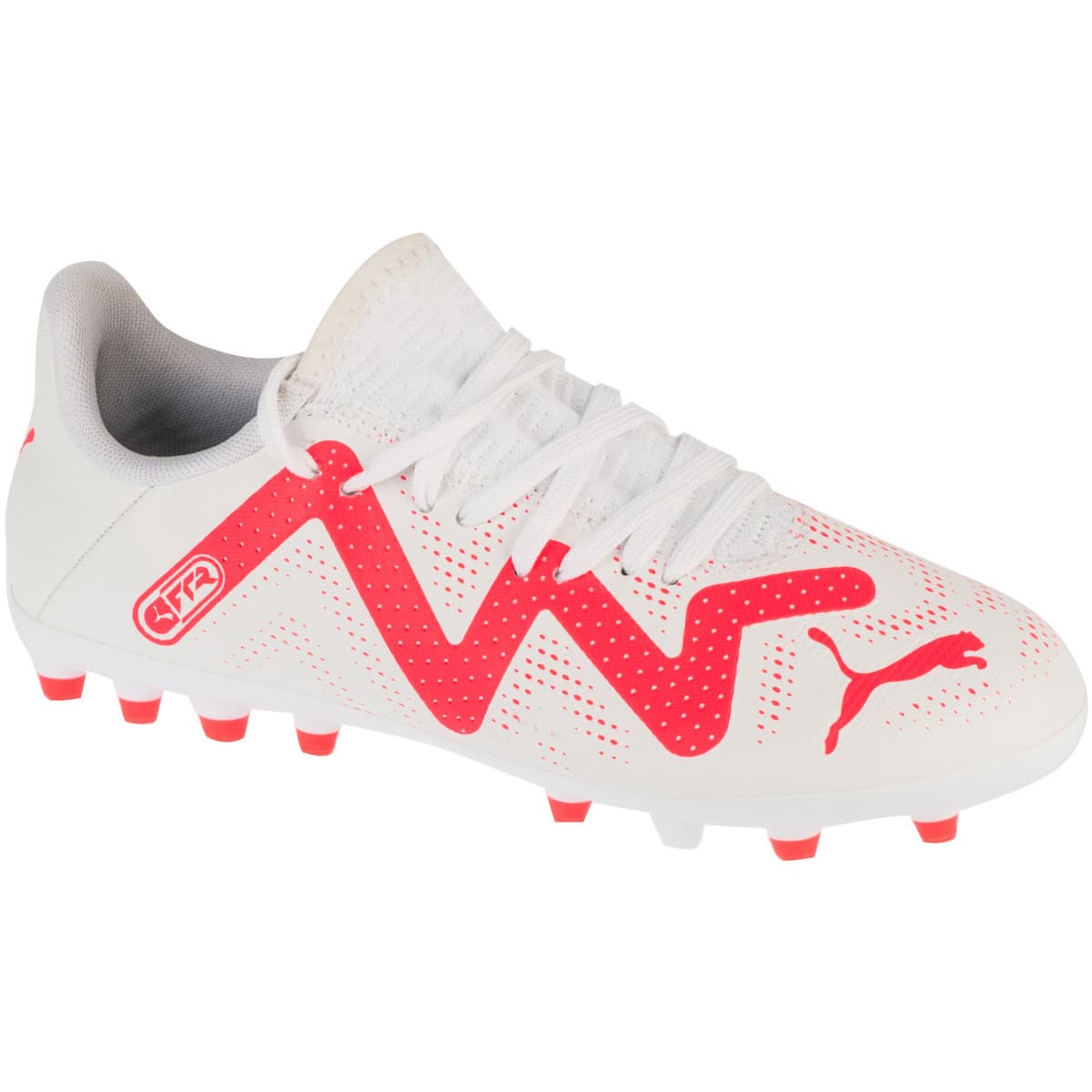 Boys' Football Boots Puma White