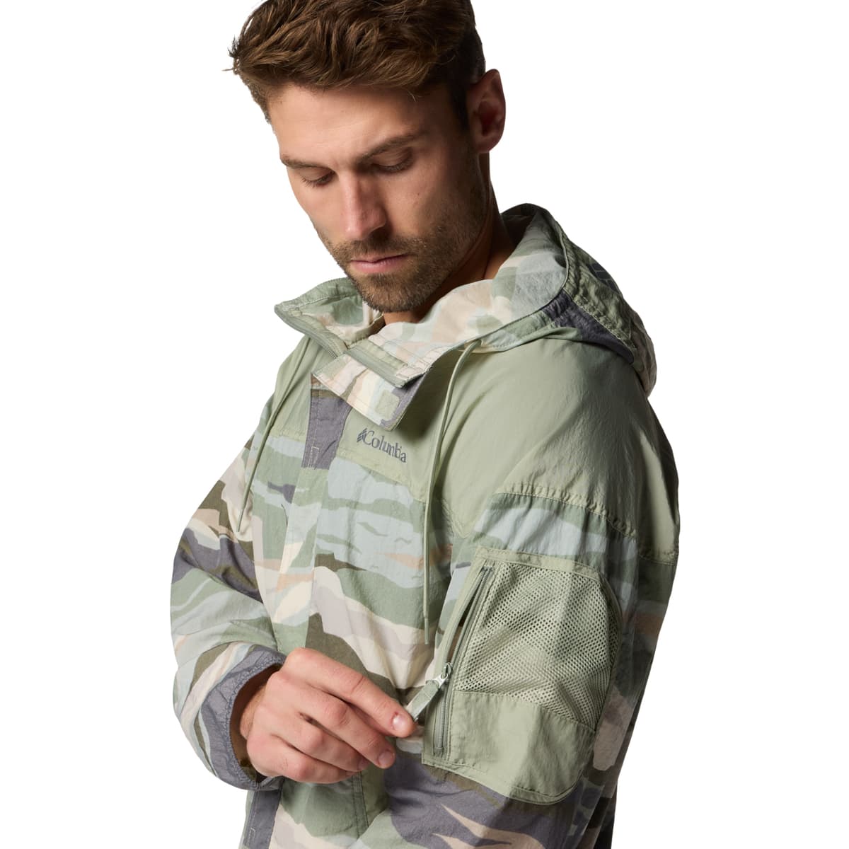 Men's Parkas Columbia Green
