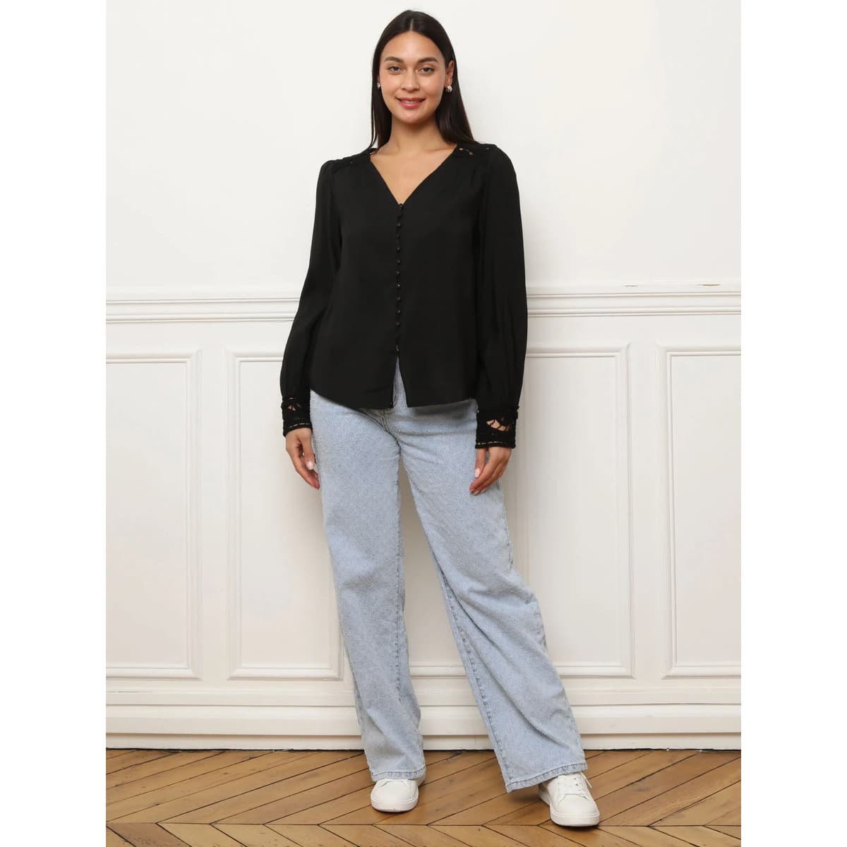 Women's Shirts La Modeuse Black