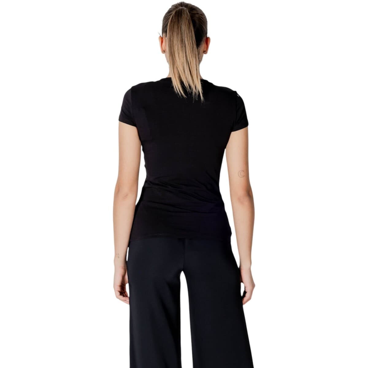 Women's T-Shirts EAX Black