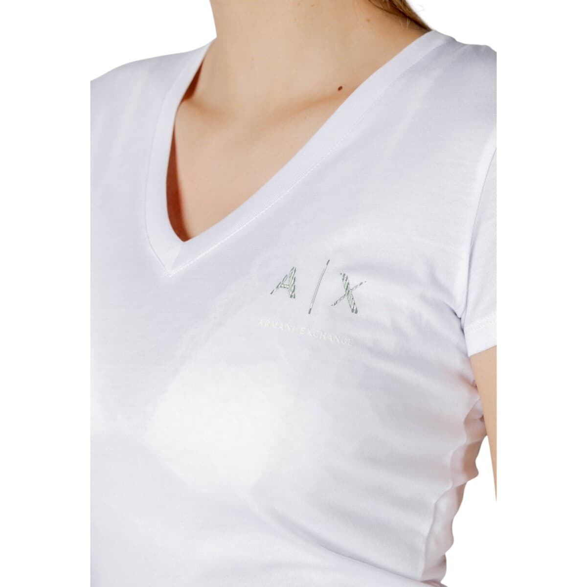Women's T-Shirts EAX White