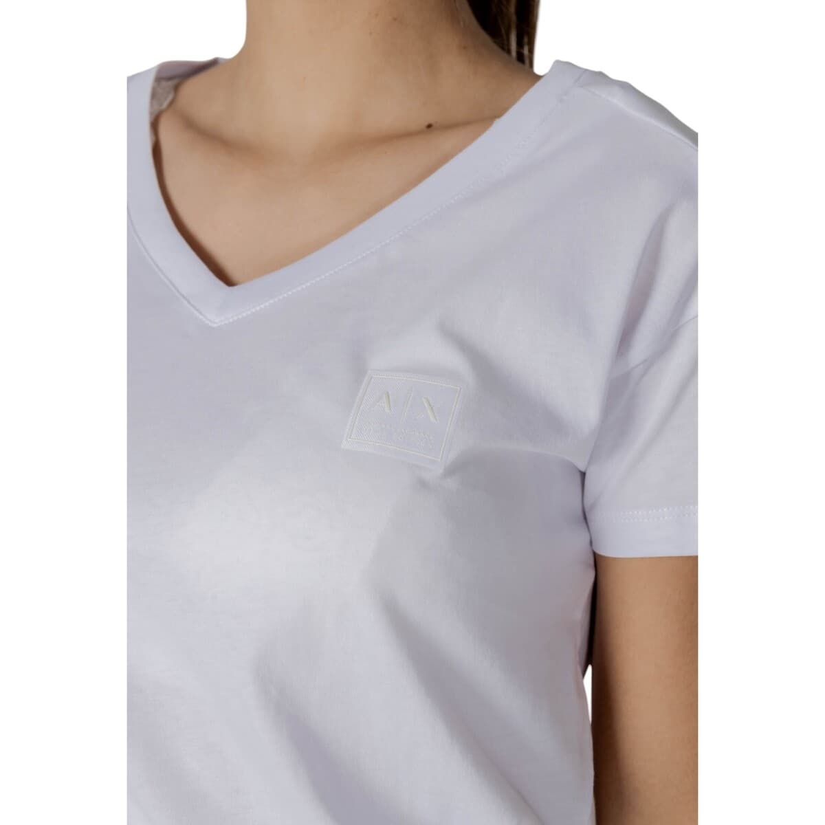 Women's T-Shirts EAX White