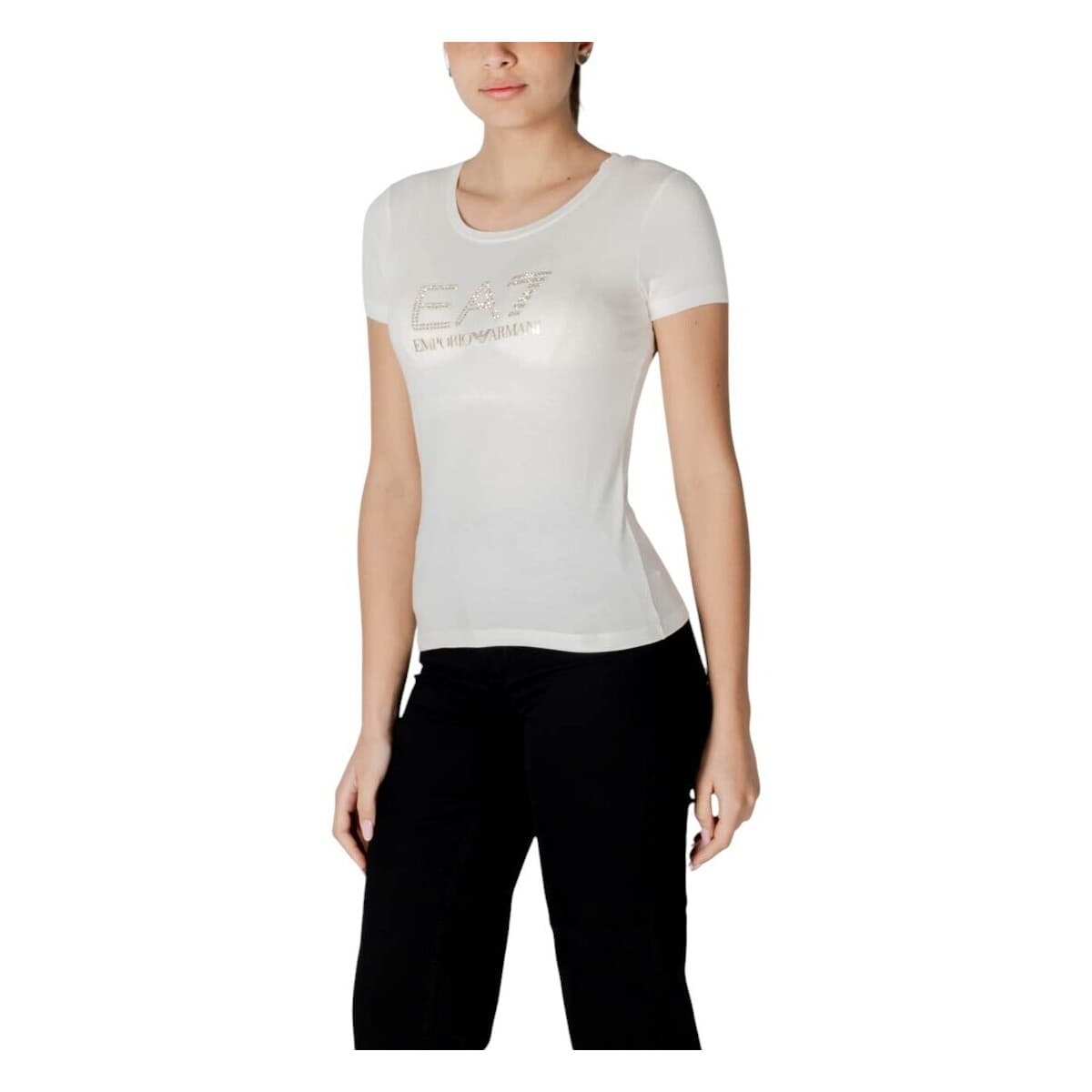 Women's T-Shirts EA7 White