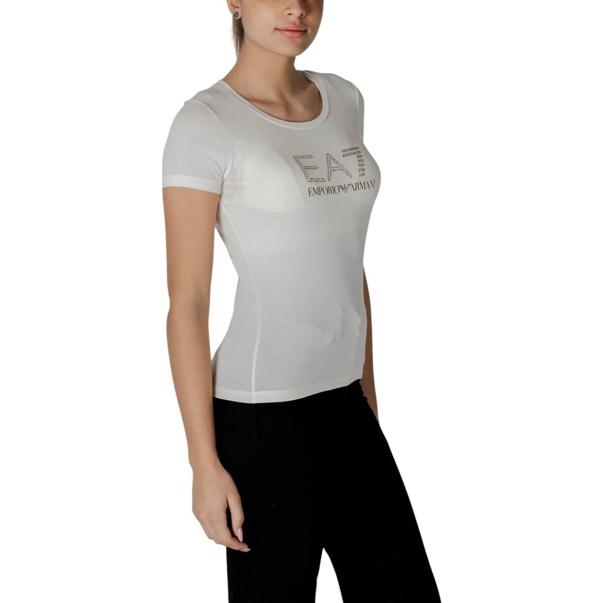 Women's T-Shirts EA7 White