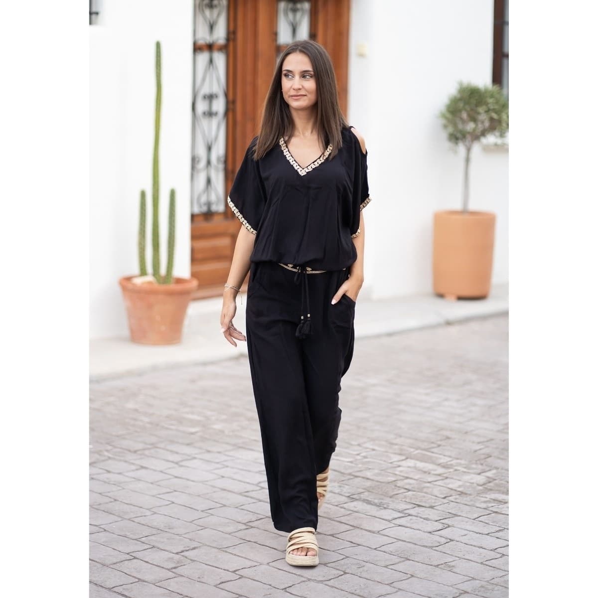 Women's T-Shirts Isla Bonita By Sigris Black