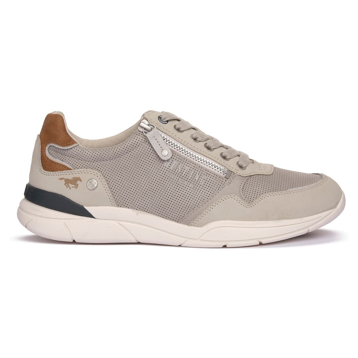 Men's Sneakers Mustang Beige
