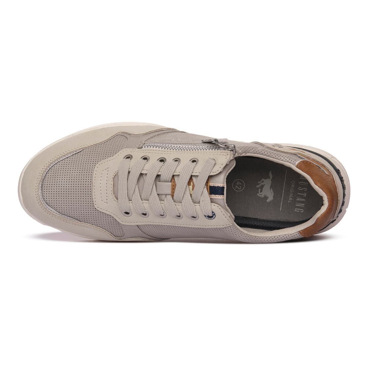 Men's Sneakers Mustang Beige