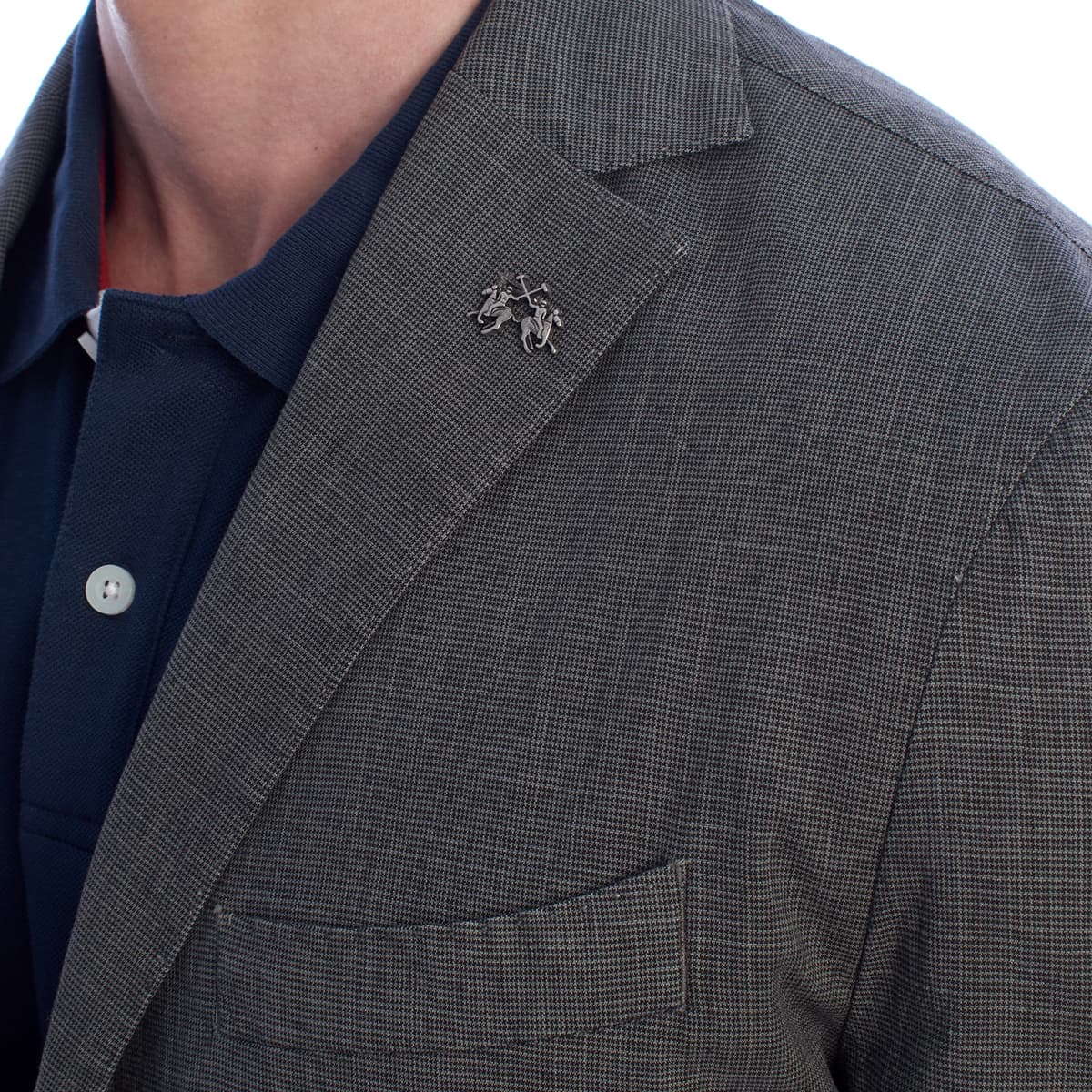 Men's Blazers La Martina Gray