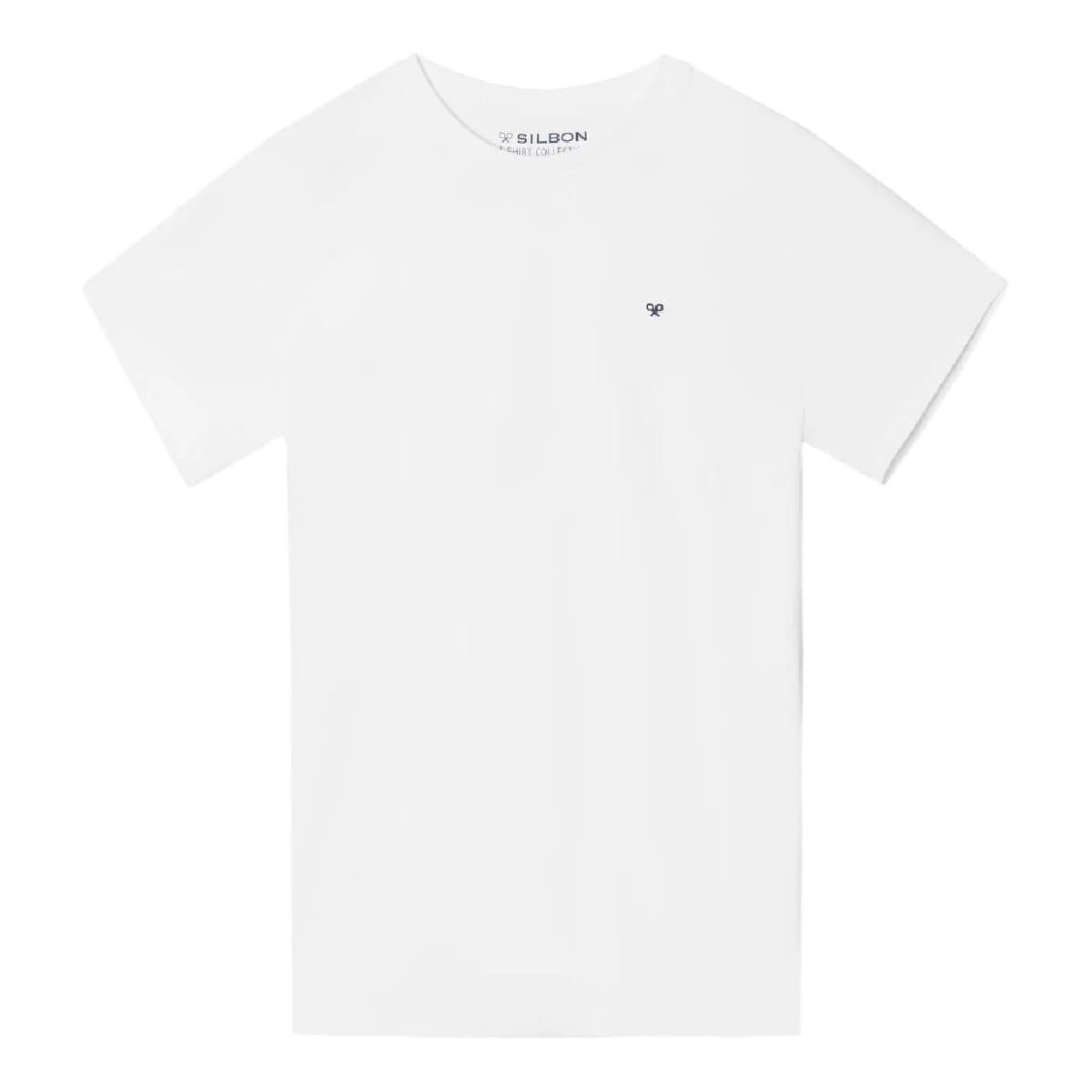 Men's T-Shirts Silbon White