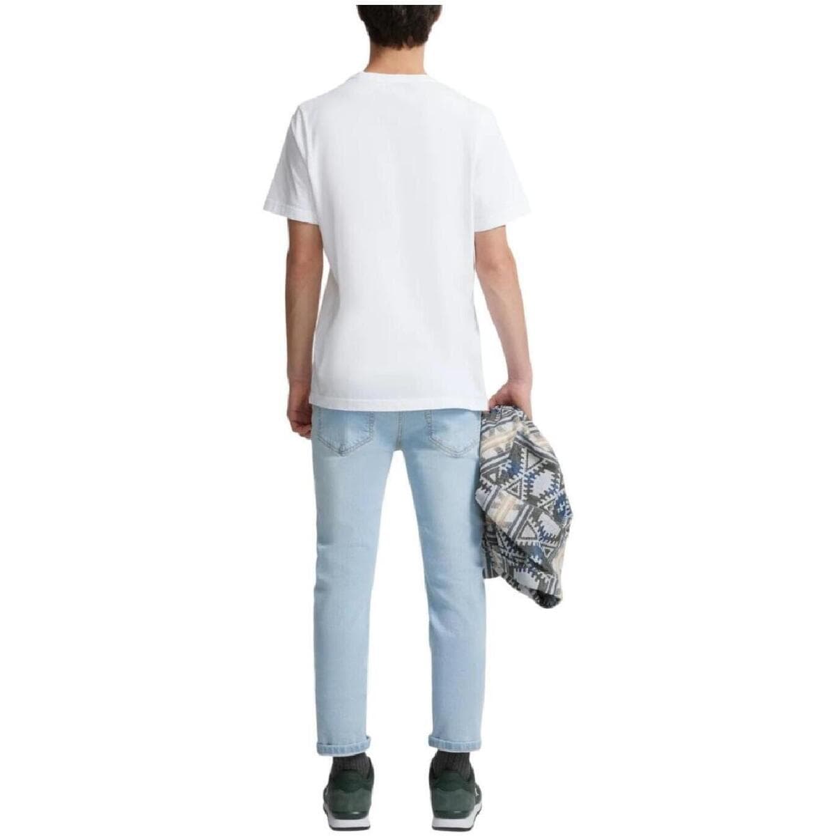 Men's T-Shirts Silbon White