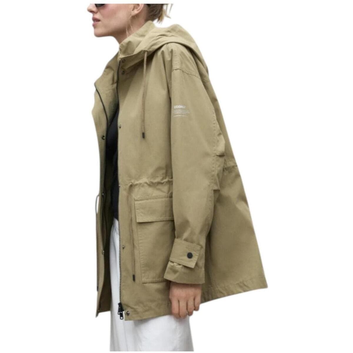 Women's Parkas Ecoalf Beige