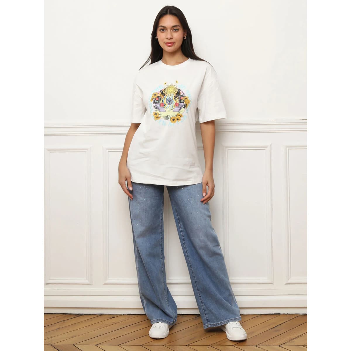 Women's T-Shirts La Modeuse White