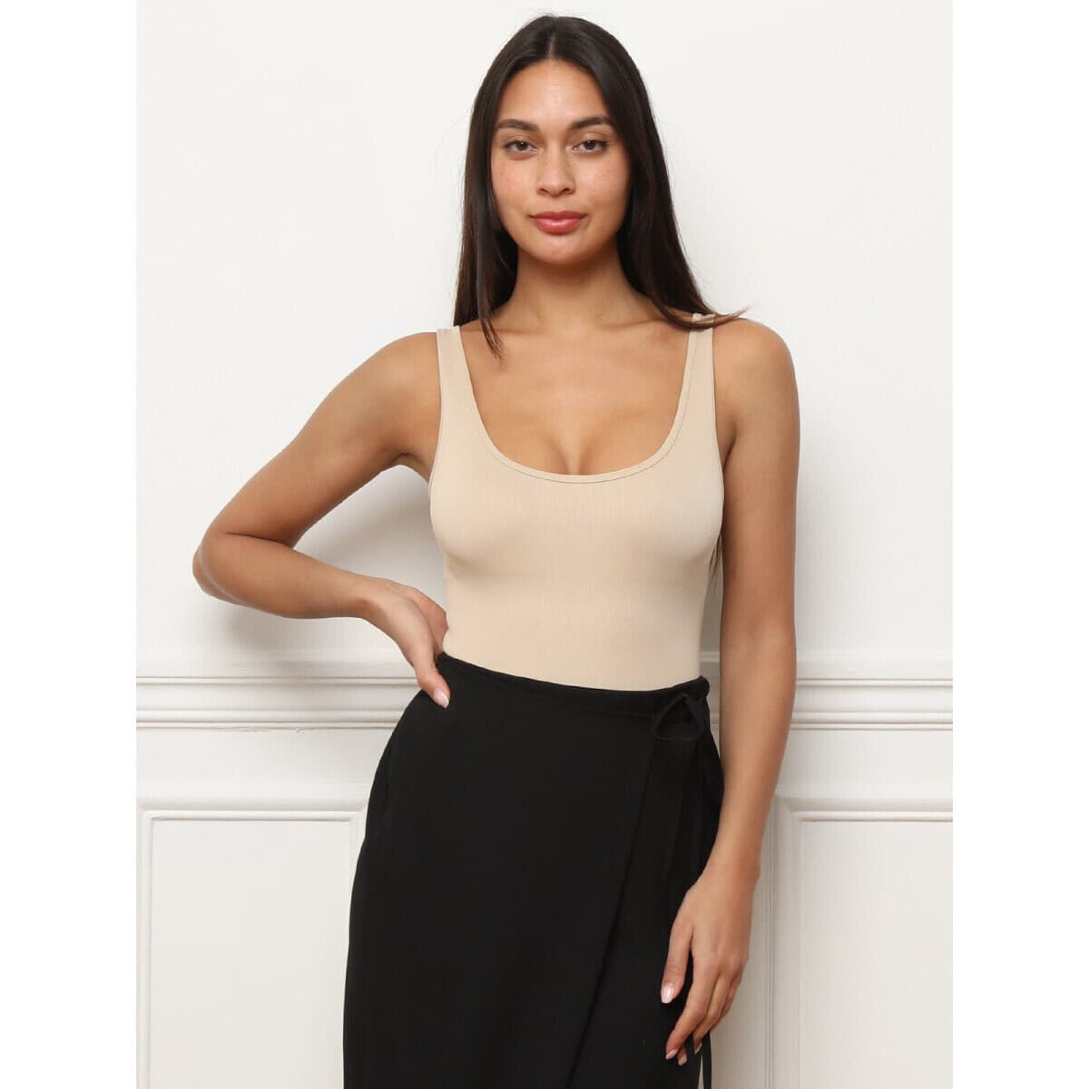 Women's T-Shirts La Modeuse Beige