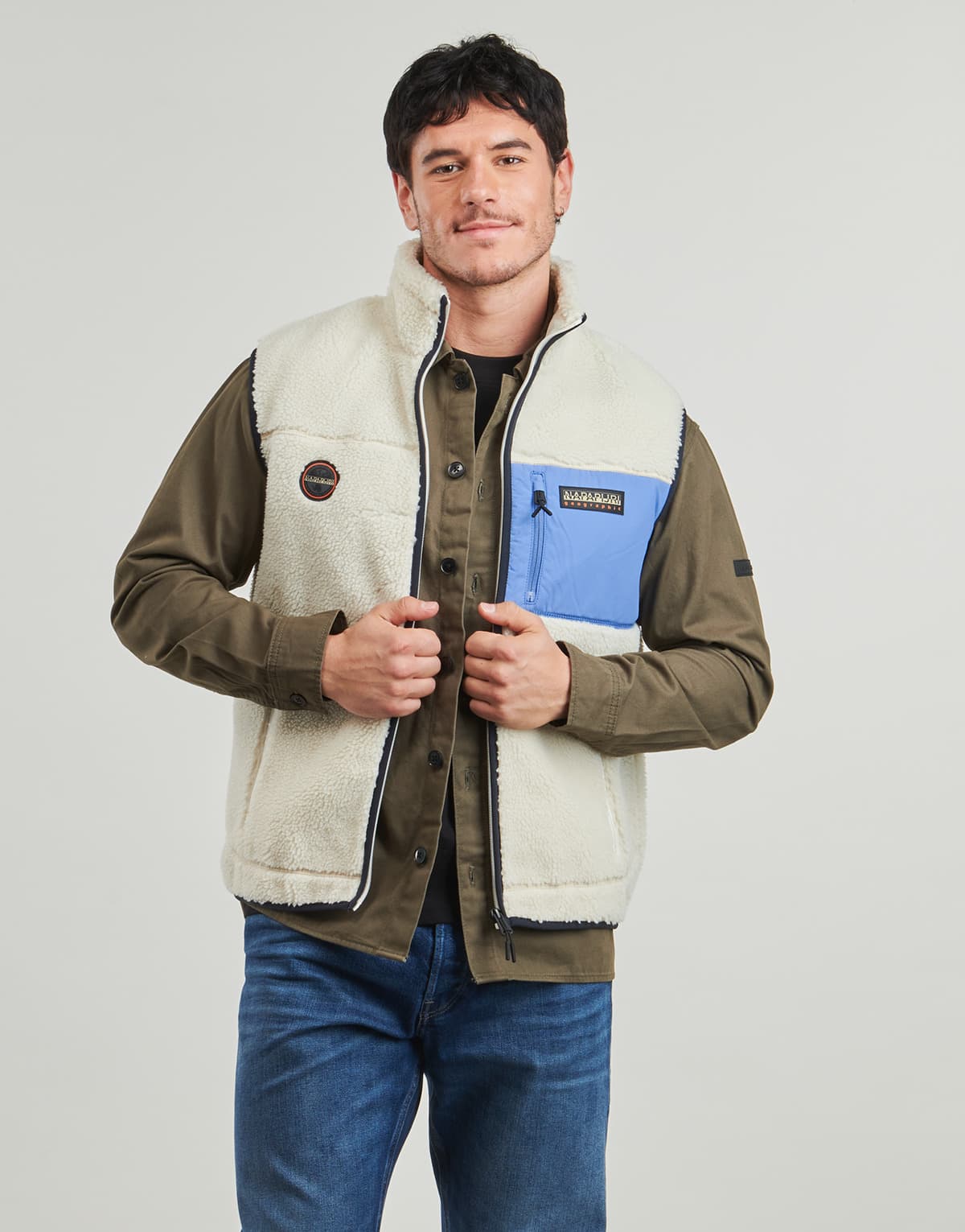 Men's Sweatshirts Napapijri Beige