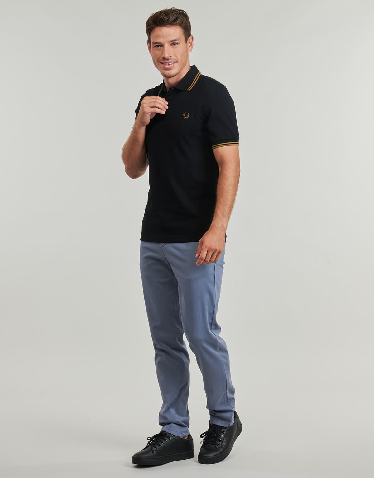 Men's Polo Shirts Fred Perry Black