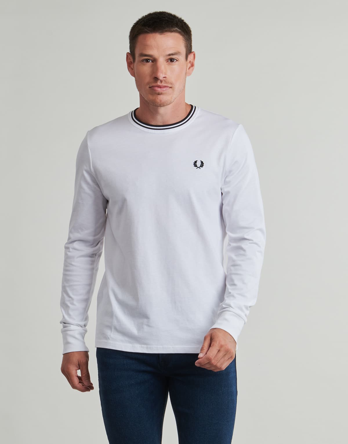 Men's T-Shirts Fred Perry White