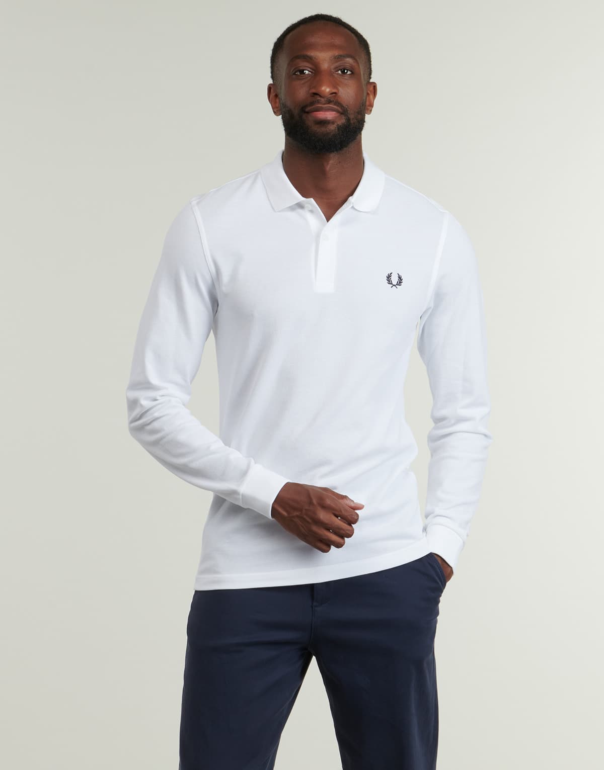 Men's Polo Shirts Fred Perry White
