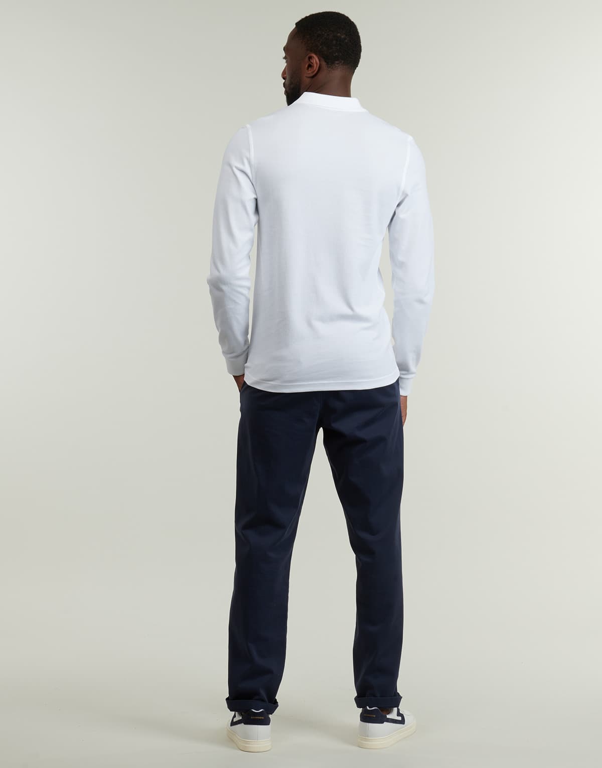 Men's Polo Shirts Fred Perry White