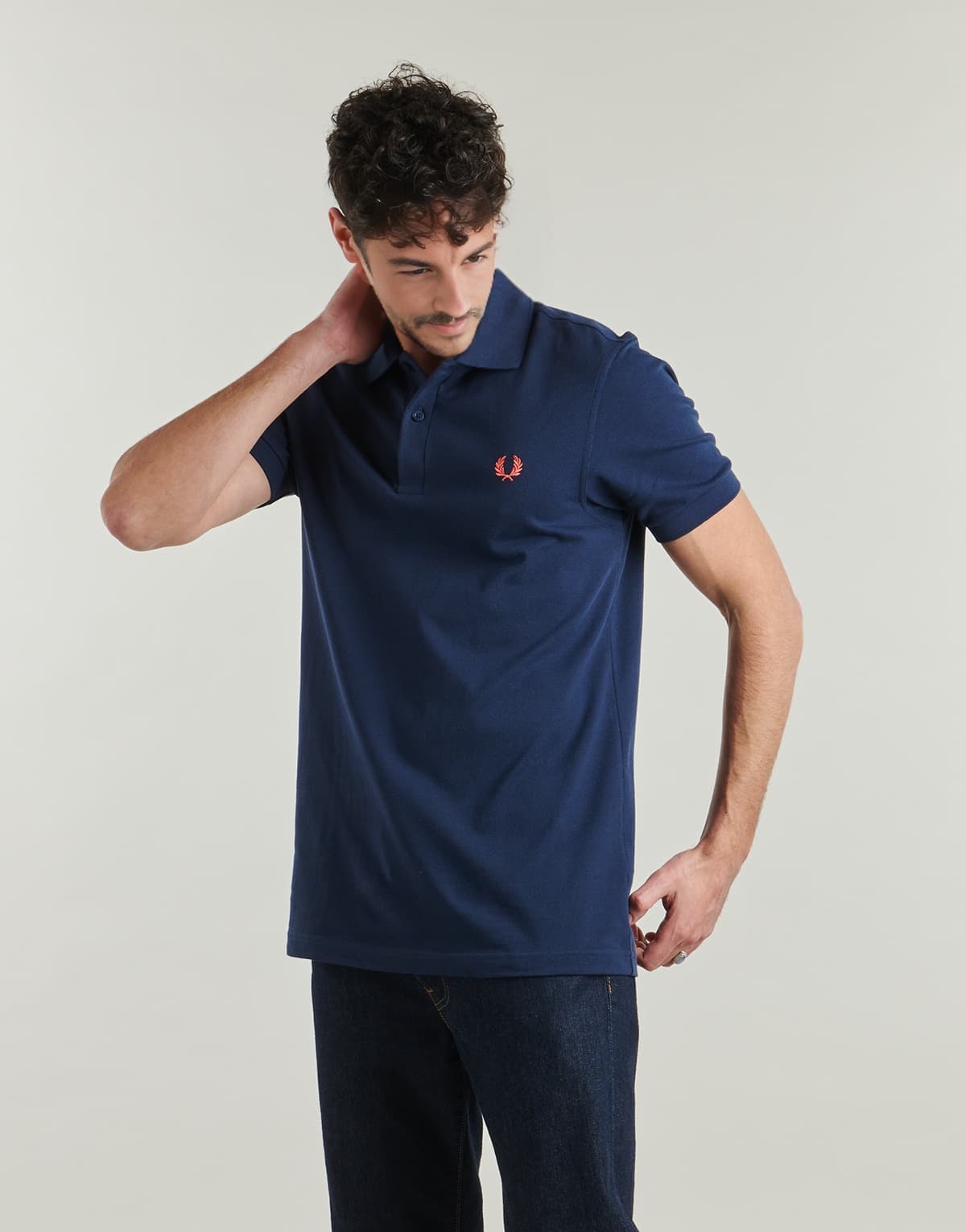 Men's Polo Shirts Fred Perry Blue