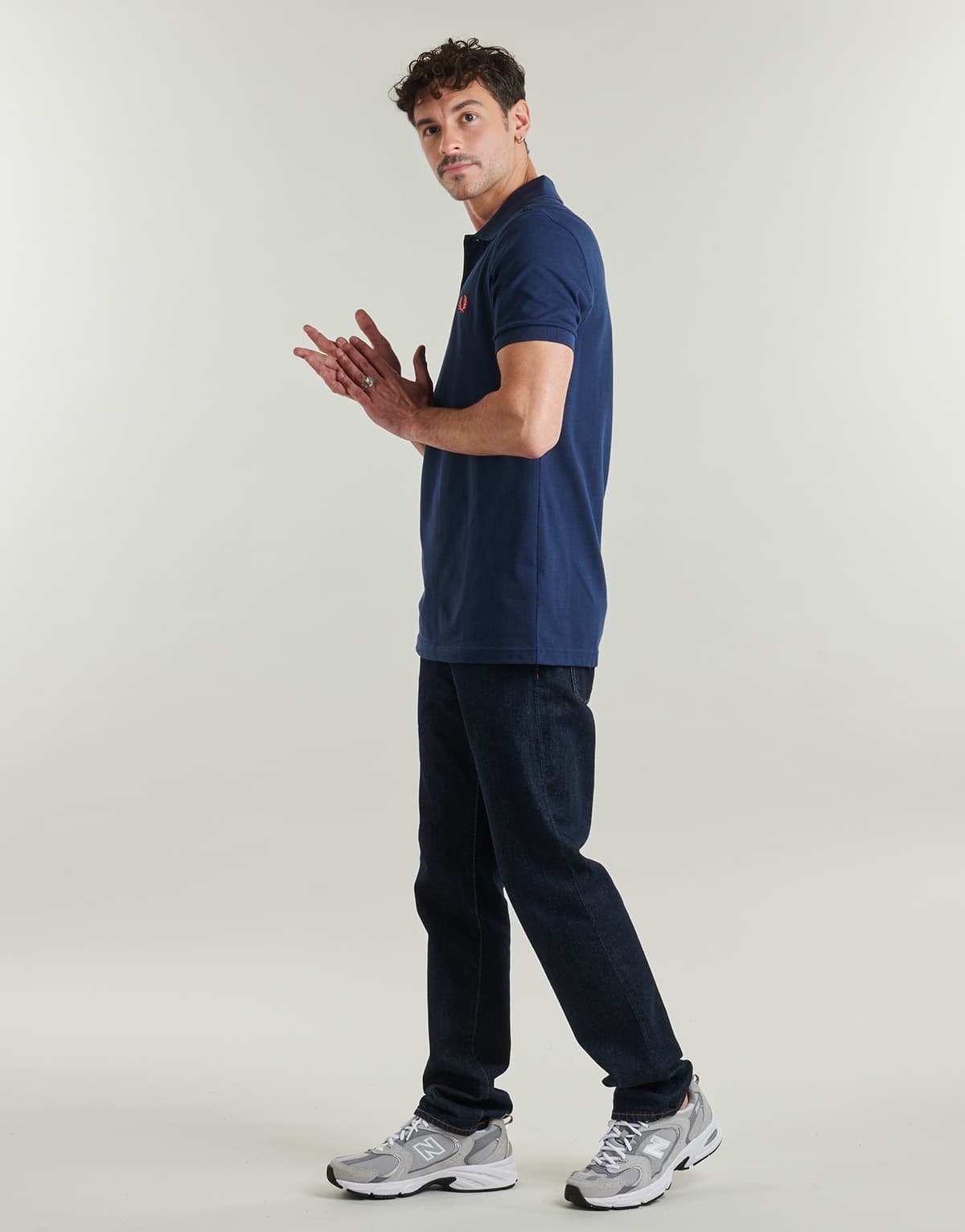 Men's Polo Shirts Fred Perry Blue