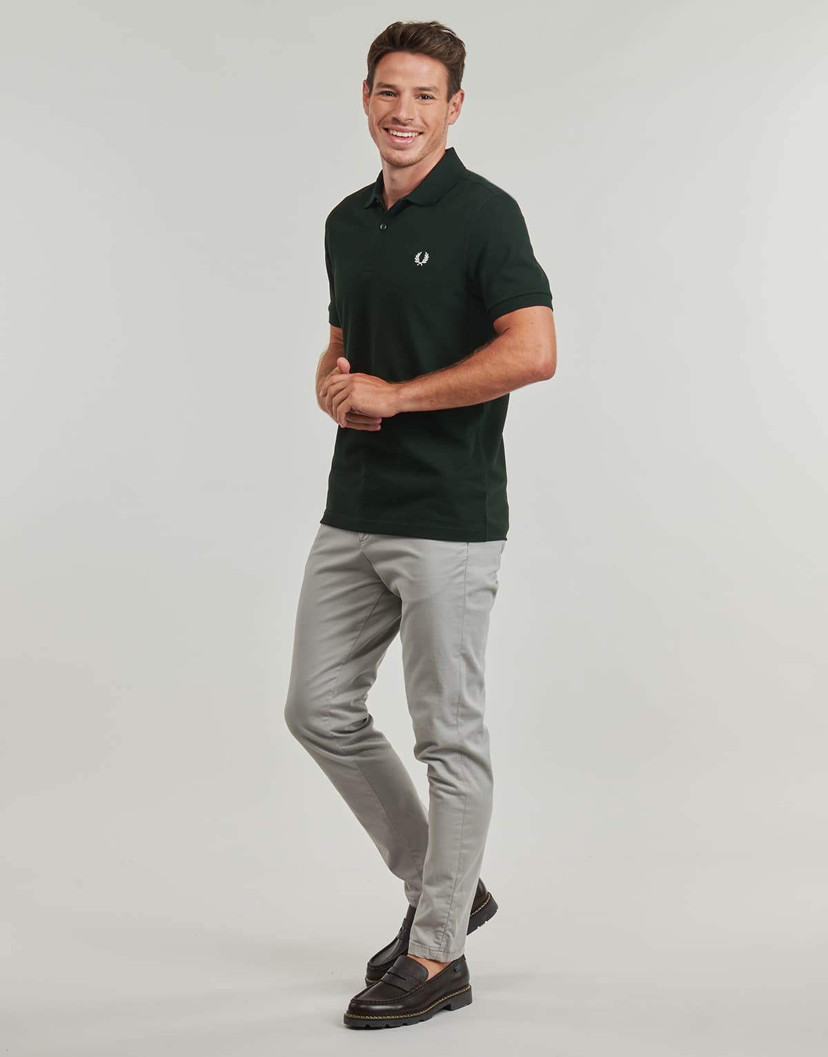 Men's Polo Shirts Fred Perry Green
