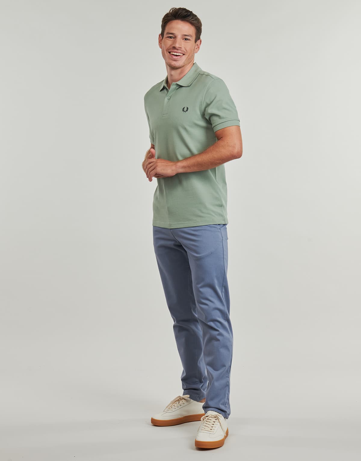 Men's Polo Shirts Fred Perry Blue