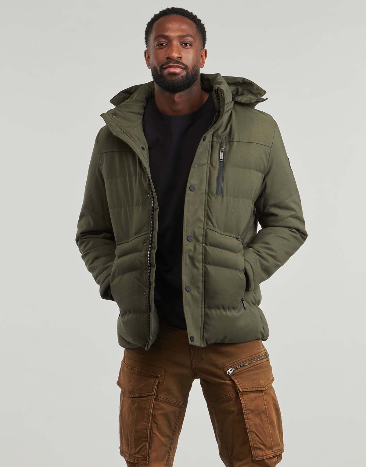 Men's Parkas Deeluxe Khaki